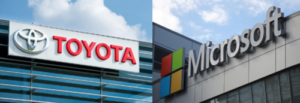 トヨタとマイクロソフトを比べてみると