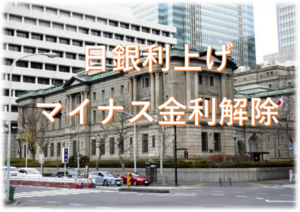日銀３月の金融政策決定会合で利上げ決定