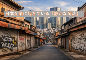 日本企業に起きている「静かな淘汰」